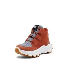Sorel Women's Kinetic Breakthru Caribou In Warp Red/Chalk Boot SZ 8 NWB