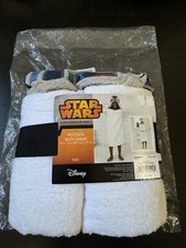 New Star Wars R2D2 Hooded Bath Wrap Beach Towel Cotton 25x50 Kohl s Exclusive