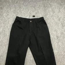 Gitano Jeans Juniors Size 18 Petite Denim Black Straight 5 Pocket 100% Cotton 