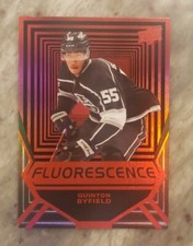2021-22 Upper Deck Series 2 Quinton Byfield Red Fluorescence 