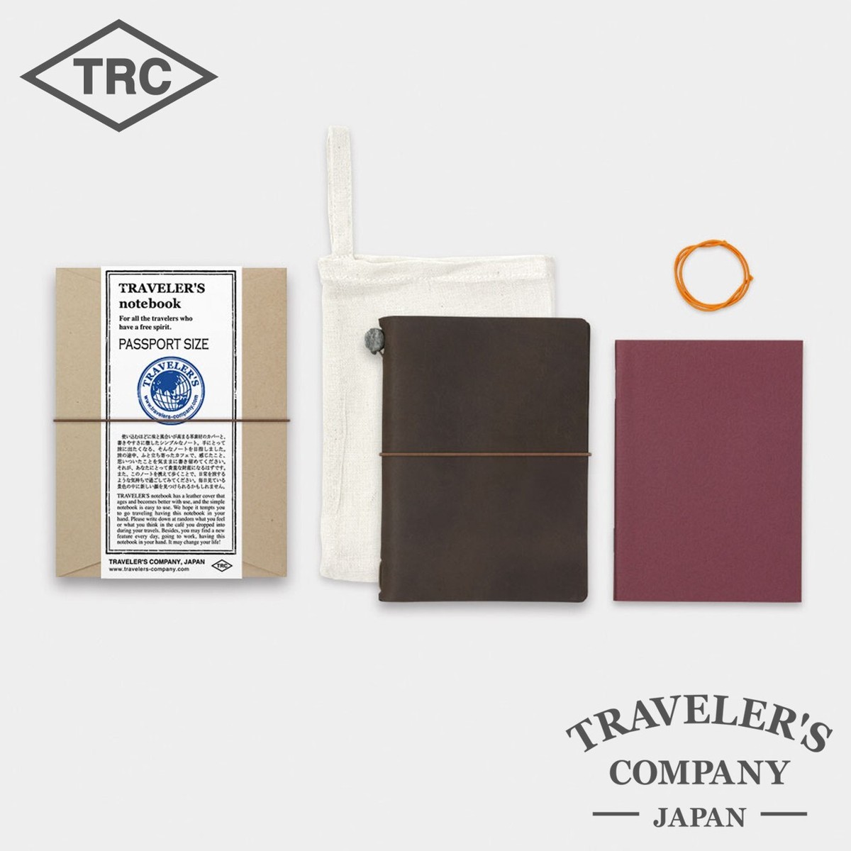 Traveler's Company TRAVELER'S NOTEBOOK Passport Size Starter Kit
