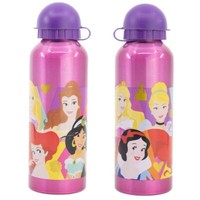 Disney Prinzessinnen Alu Sportflasche Wasserflasche Trinkflasche Flasche 530 Ml
