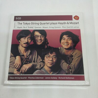 The Tokyo String Quartet Plays Haydn & Mozart. 5Cds.String Quintets,flute q...