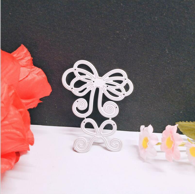 Metal Cutting Dies Bowknot Scrapbooking Embossing Blade Punch Stencil DIY Crafts