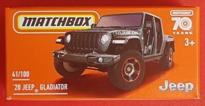 MATCHBOX 2023   ´20 JEEP GLADIATOR  Power Grabs   41/100   NEU&OVP