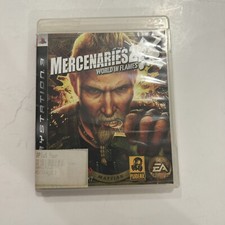 Mercenaries 2: World in Flames (Sony PS3 2008) T-Teen Works No Manual E8