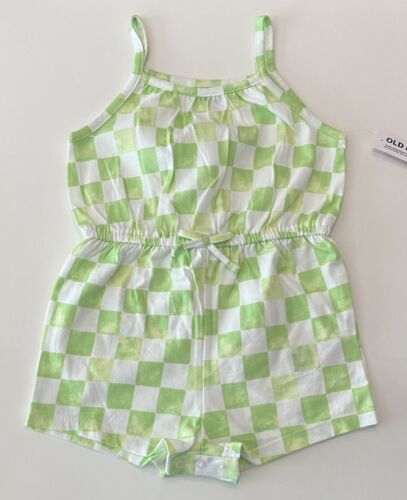 New Old Navy Baby Girl Clothes 18-24 Months Romper Cute Summer Outfit - Picture 1 of 3