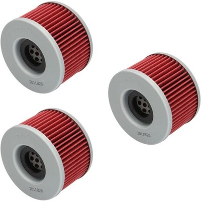 3x Ölfilter für Honda CX 500 CB 250 400 CBX 550 CMX TRX 680 VT 250 VTR 250 Hiflo