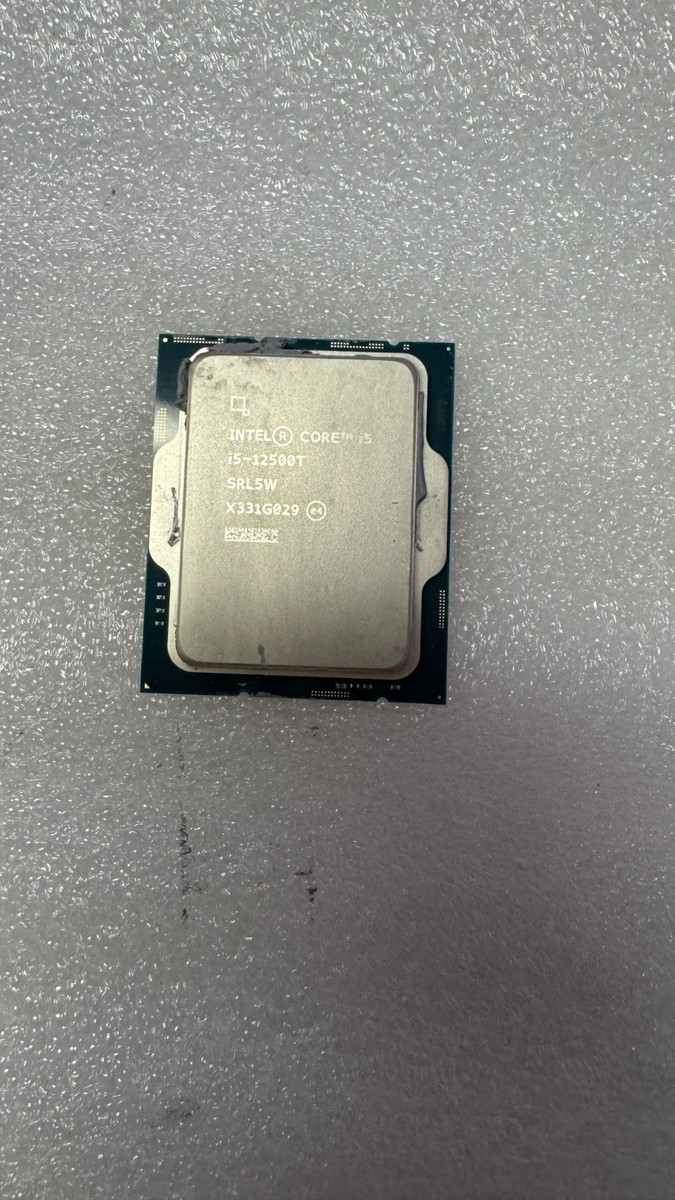 CPU Intel i5-12500T CPU LGA 1700 Intel Core i5-12500T 2.0GHz LGA1700 18MB 6-Core Desktop