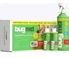 BUGMD Essential Pest Control Starter Kit 3.7 oz. Concentrated,Home Bug Spray-2pk