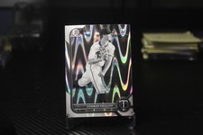 Bowman 2022 Connor Prielipp Black & White RayWave Refractor #BDC-8