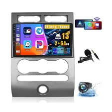 [2+64G] Hikity Android 15 Car Stereo for Ford Expedition 2007-2014 (Manual A/...