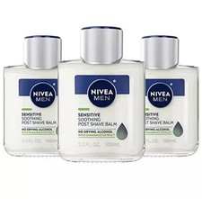 3-Pack NIVEA Men Post Shave Balm Sensitive Vi...