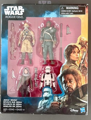 Star Wars Rogue One   Jedha Revolt 4 Figure Pack (Hasbro)   Complete & Authentic