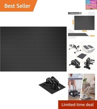 Elliptical Machine Non-Slip Mat, Apply to Under Desk Elliptical Peddler While...