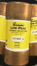 LPJ- 50SP Bussman 600 VAC Low Peak Time Delay Class CC Industrial Fuse