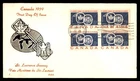 Mayfairstamps Canada FDC 1959 St Lawrence Seaway Block First Day Cover aaz_10265