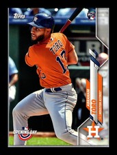 Abraham Toro Rookie Houston Astros #55 Topps 2020 Topps Opening Day