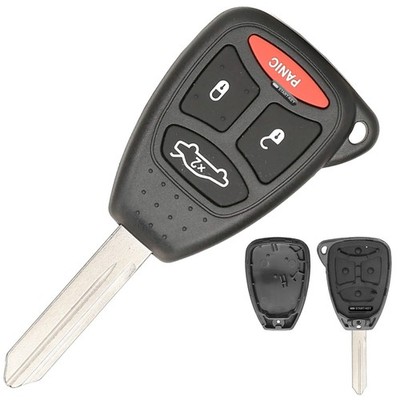 4 Tatsen Schlüssel Gehäuse passend für  Dodge Caliber Avenger Große Tasten