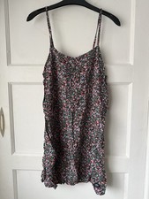 Image of Superdry Floral Strappy Dress Multicoloured Size 12