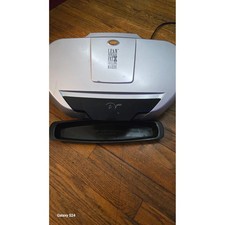 George Foreman Lean Mean Fat Grilling Machine Silver Indoor Electric Grill Tray