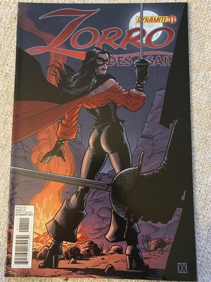 ZORRO RIDES AGAIN #11 Matt Wagner Lady Zorro cover Dynamite Comics 2012 VF