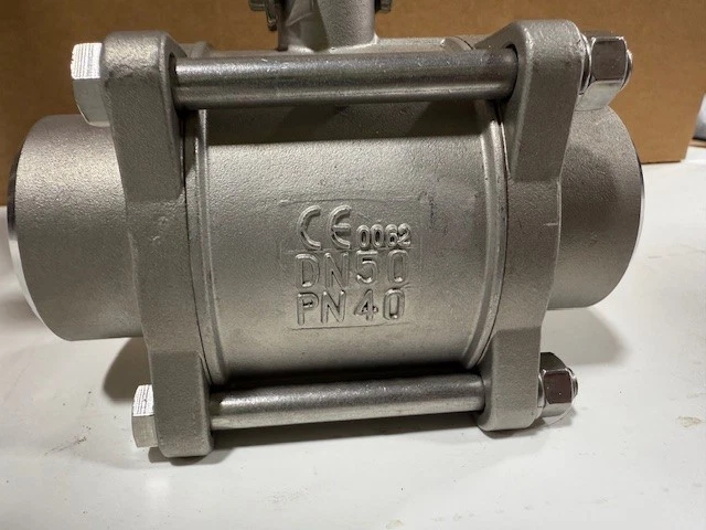 END ARMATUREN ZE311067 Ball Valve DN50, 1.4408/PTFE, Weld Ends, Full Bore - Image 3 of 4
