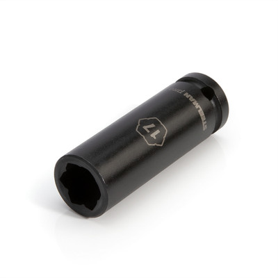  J S Products (steelman) 1/2-Inch Drive x 17mm Lug Nut Impact Socket for Mercede