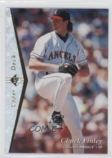1995 SP Silver Chuck Finley #134 0b5