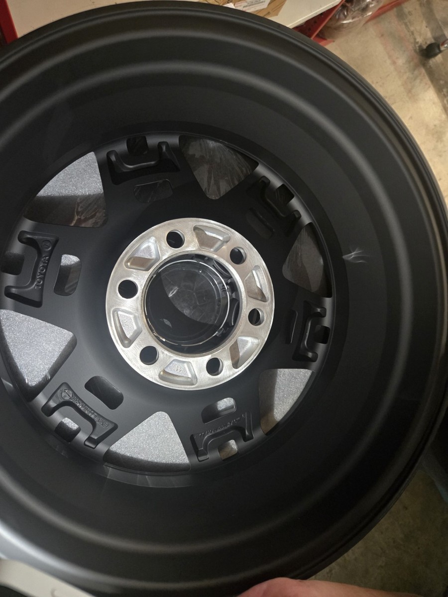 TACOMA 4RUNNER TRD PRO WHEELS MATTE BLACK PTR20-35110-BK