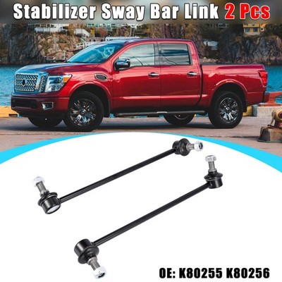2pcs Front Suspension Sway Bar End Link K80255 54668CA000 for Nissan Quest 04-09