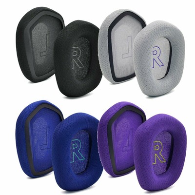 2* Color Ear Pads Cushion For Logitech G733 Lightspeed Wireless Gaming Headset