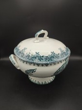 Ancienne soupière, Légumier, Céramique, Ste Amandinoise, Modèle Iris