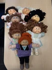 Cabbage Patch Kids- The Girls- Lot Of 7 Dolls- Vintage