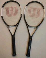 2 Wilson NCode N6 110 headsize 16x20 pattern 4 3/8, 4 1/4 grip Tennis Racquet