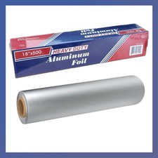 Aluminum Foil Wrap Roll 18 in x 500 Feet Long Industrial Size and Strength ...