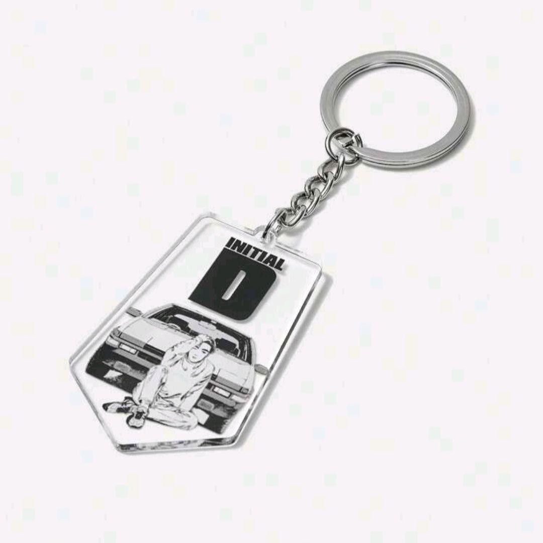 Initial D Keyring Anime Manga INITIAL Keychain Bag Charm | eBay