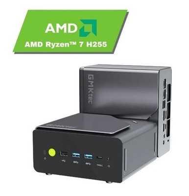 GMKtec NucBox K12 AMD Ryzen  7 H 255 Mini PC Oculink