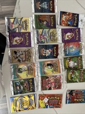 Empty Lot Of 19 Pokemon pack Wrappers WOTC Er...