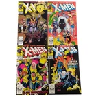 VTG Uncanny X-Men Lot 252-255 Jim Lee Magneto Joins 1989 Marvel Comics VF+