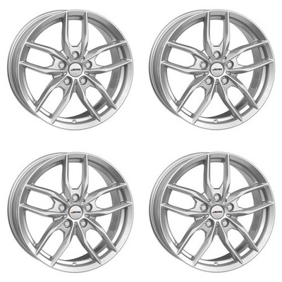 4 Autec Bavaris wheels 8,0x18 5x112 SIL for BMW 2er 1er