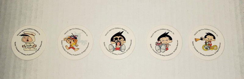 Vintage 1994 COOKIE CRISP BOBBY'S WORLD POGS Lot Of 5 Cereal Prize 2-6