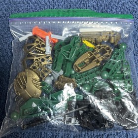 LEGO Bionicle Toa Hagah 8762 Toa Iruini 100% Complete W/Instructions Good Shape