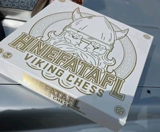 HNEFATAFL VIKING CHESS Marbles Brain Workshop, 100% Complete Excellent Condition