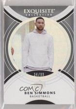 2022 Upper Deck Goodwin Champions Exquisite Collection 34/99 Ben Simmons 18xa