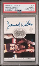 1999 UD LEGENDS LEGEND SIGNATURES #JA JAMAAL WILKES PSA 9 AUTO AUTHENTIC
