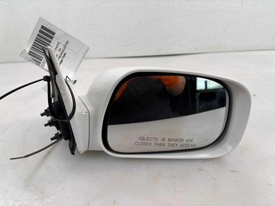 2002 - 2006 Toyota Camry Front Right Side View Power Door Mirror White-040 OEM