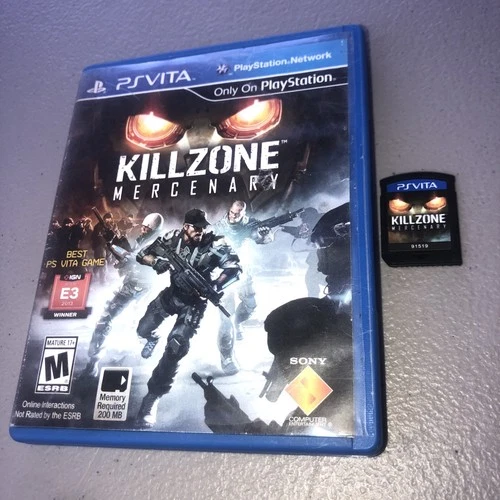 Killzone: Mercenary (Sony PlayStation Vita, 2013) - CIB, TESTED/WORKING!