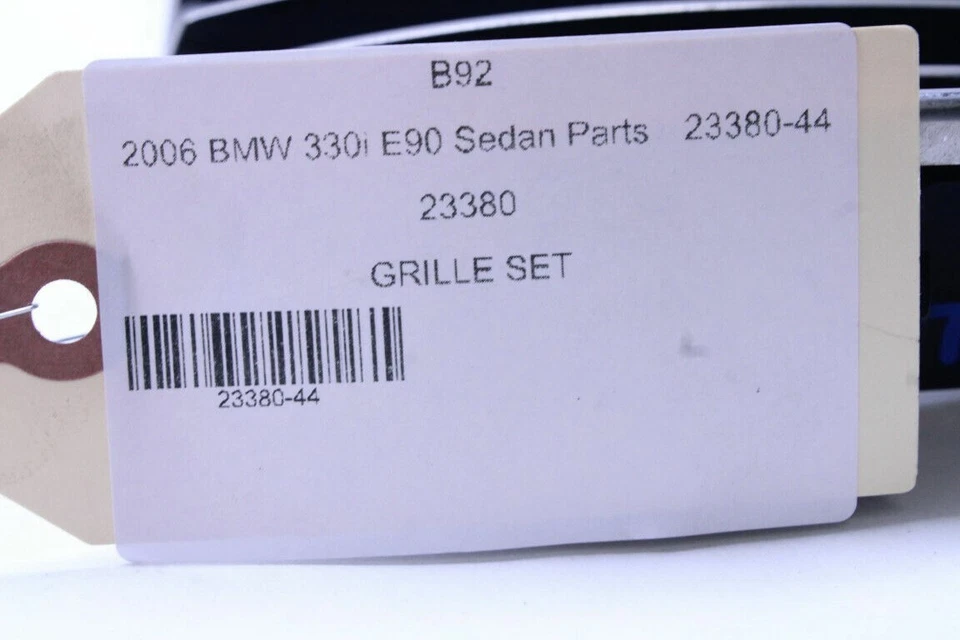 2006-2008 BMW 325i 328i 330i 335i Front Bumper Grille Right Left Pair OEM Used Foto 4 de 4