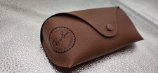 NEW Ray Ban Genuine BROWN Sunglasses Eyeglasses Case